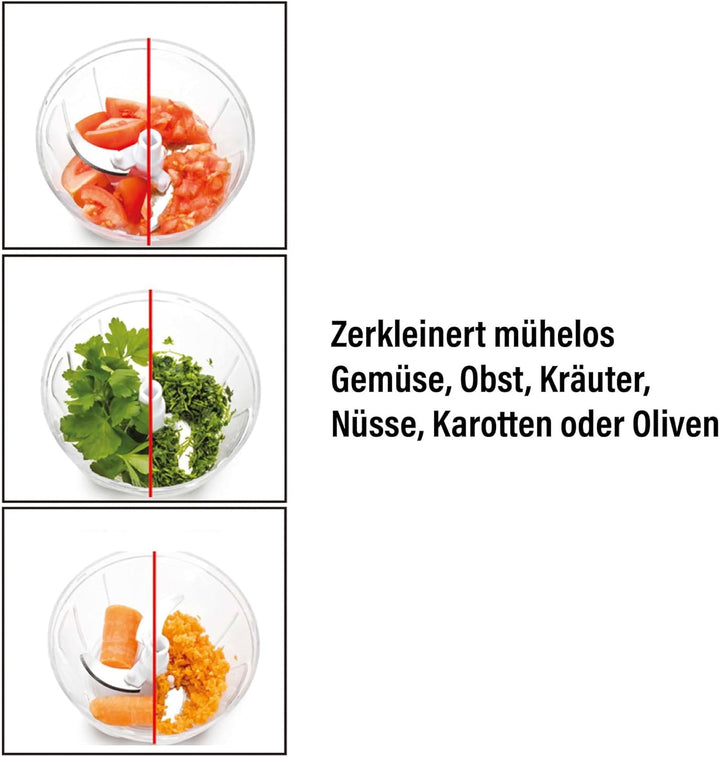 STONELINE Küchenhelfer-Set: Gemüseschneider & Multizerkleinerer – Vielseitiger Küchenhelfer für Obst