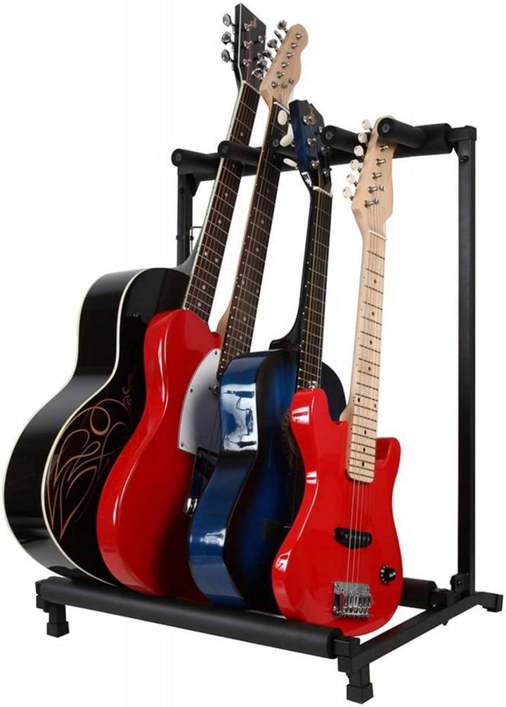 PULSE PLS00428 4 Gitarrenständer Einzelbett, Einzelbett
