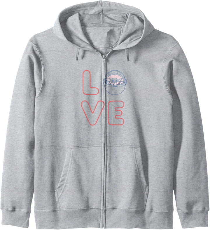 Star Wars: The Mandalorian The Child In Pod Love Valentine Kapuzenjacke