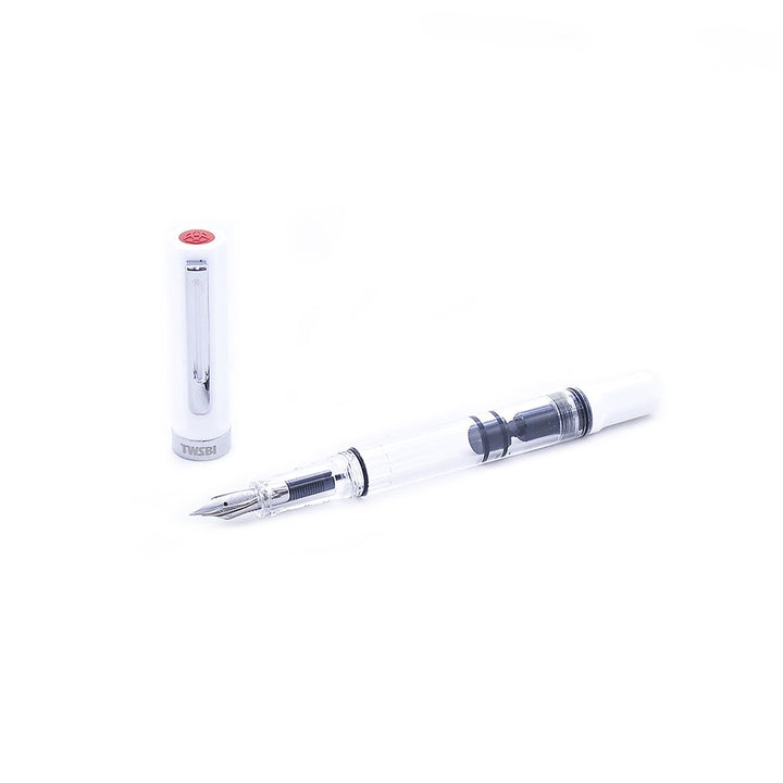 TWSBI Eco Füllfederhalter weiss F Kolbendosierer