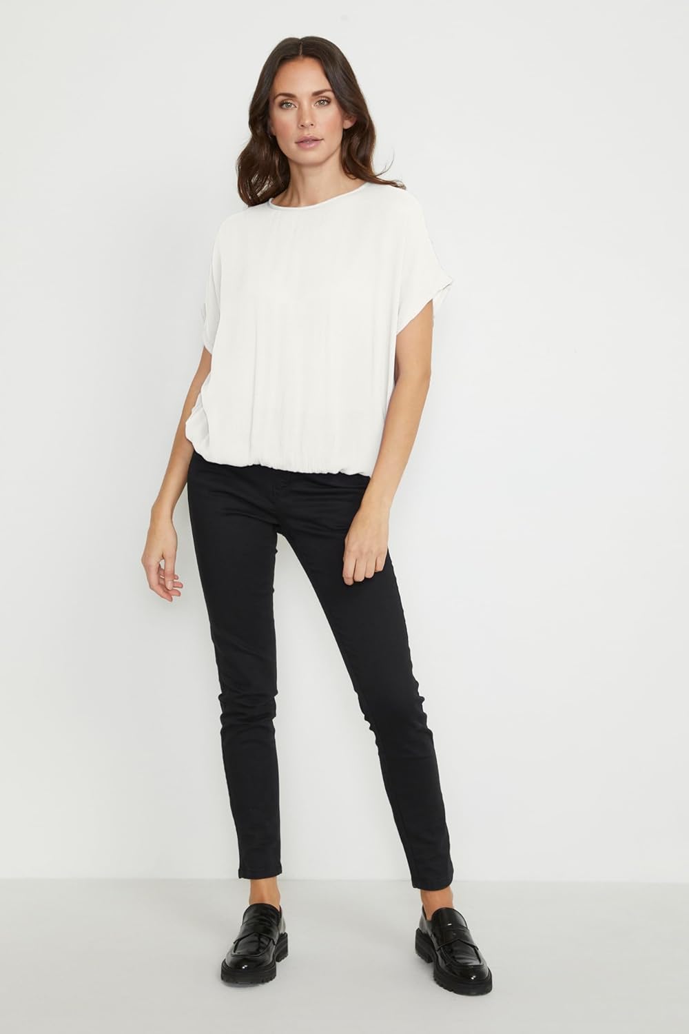KAFFE Ärmellose Bluse KAamber KAamber Stanley 40 Weiss, 40 Weiss