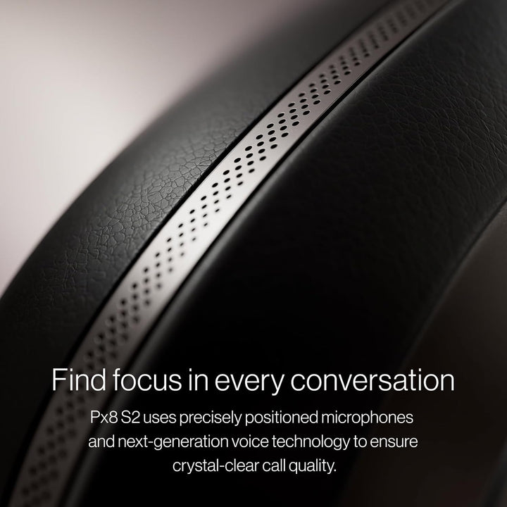 Bowers & Wilkins Px8 S2 Kabellose Noise-Cancelling Kopfhörer mit Bluetooth, Schnellladefunktion, 30