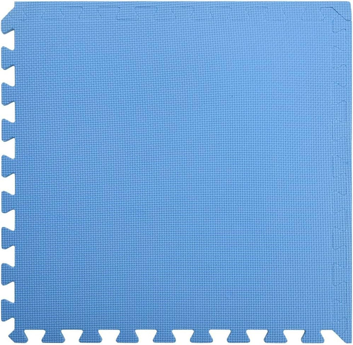 vidaXL 6X Bodenmatte 2,16 m² Eva-Schaum Blau Schutzmatten Puzzlematten Bodenschutzmatten Sportmatten