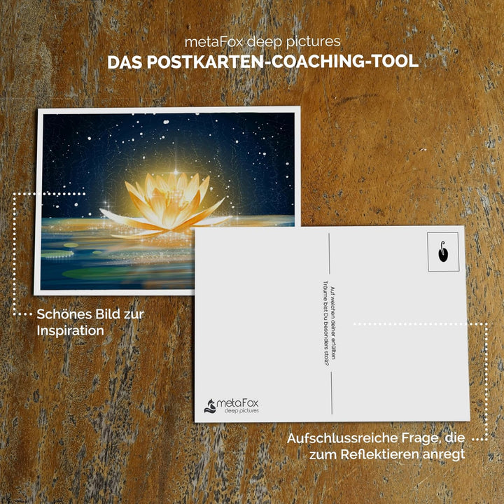 deep pictures ‘Traumwelten’ - 52 illustrierte Postkarten, mit denen Du deine Träume verwirklichen un