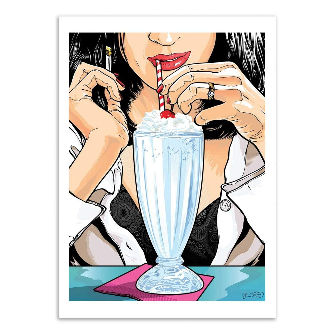 Art-Poster - Mia Wallace - Joshua Budich