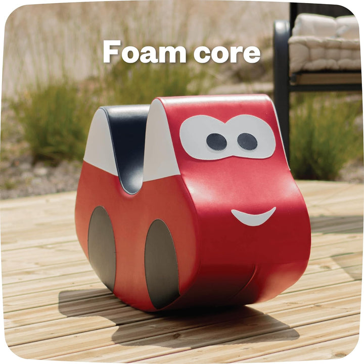 IGLU SOFT PLAY Schaukelpferd Kinder Schaukeltier Baby Schaukelspielzeug Spielzeug (Rot), Rot