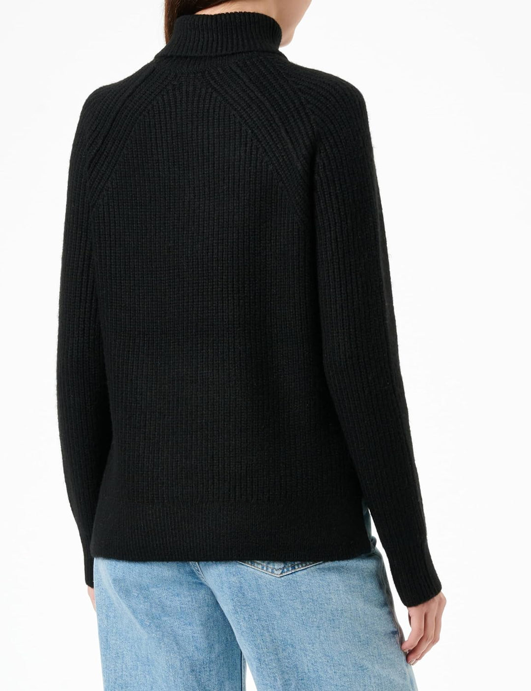 Replay Damen Pullover Rollkragenpullover Recyceltes Material S Black 098, S Black 098
