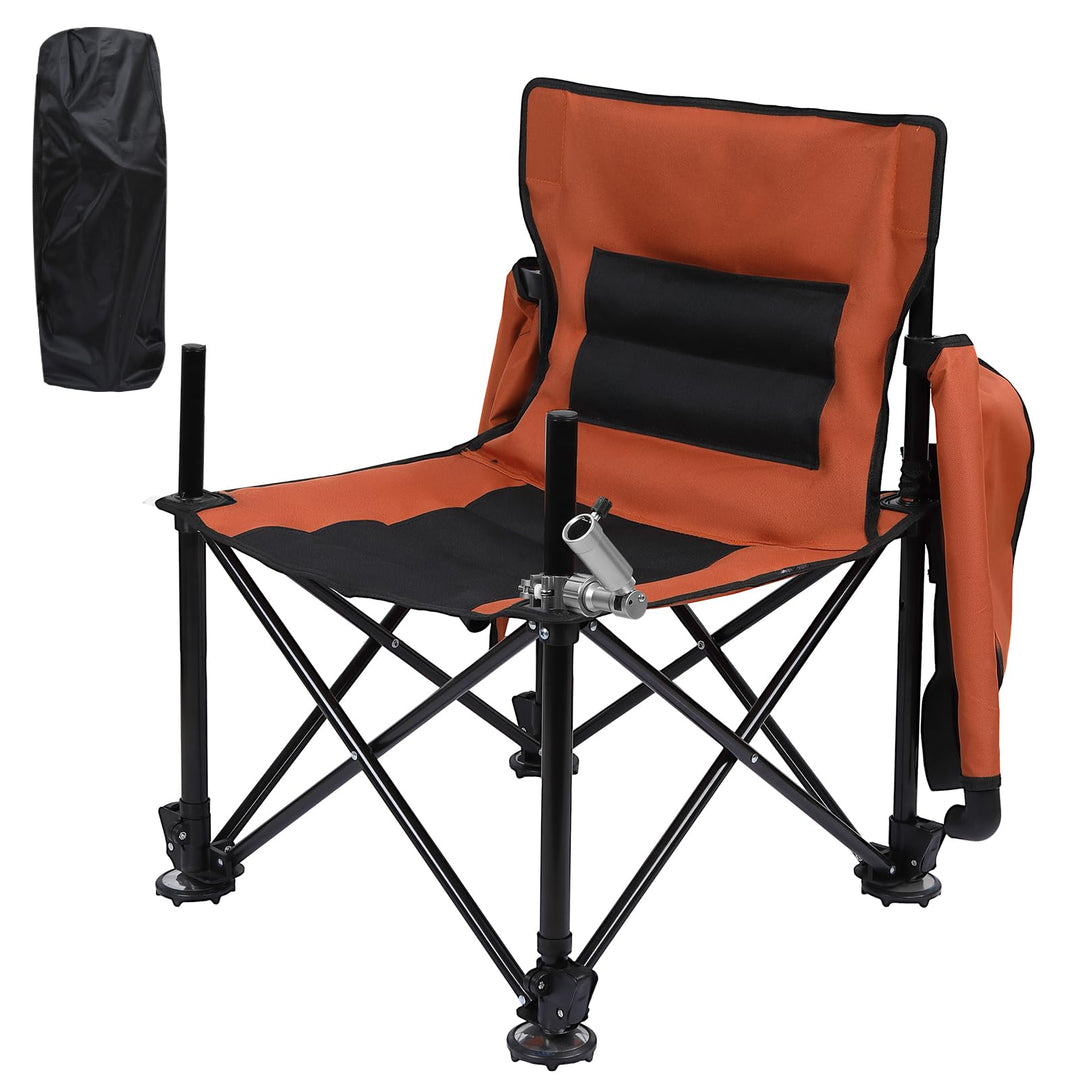 Klappbarer Campingtisch und Stuhl-Set, tragbarer Outdoor-Tisch für 4 Personen mit 4 Stühlen für Pick