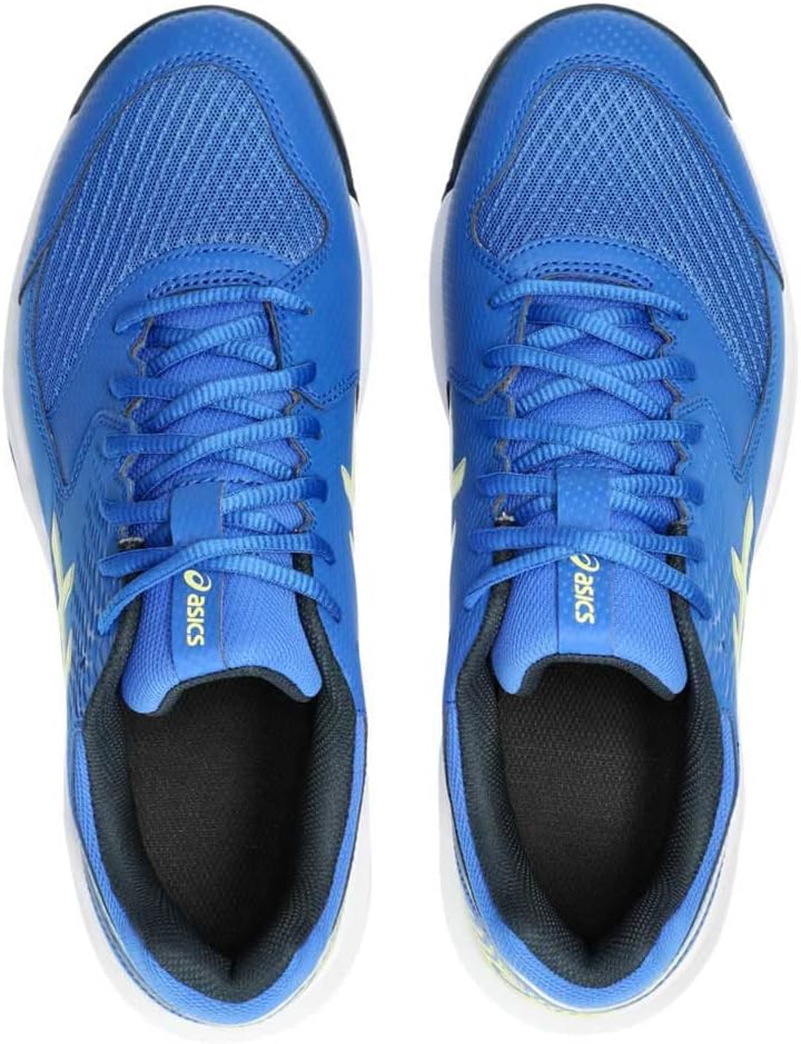 ASICS Dedicate 8 Mann Tennisschuhe Blau Weiss 39.5 EU Illusion Blue Glow Yellow, 39.5 EU Illusion Bl