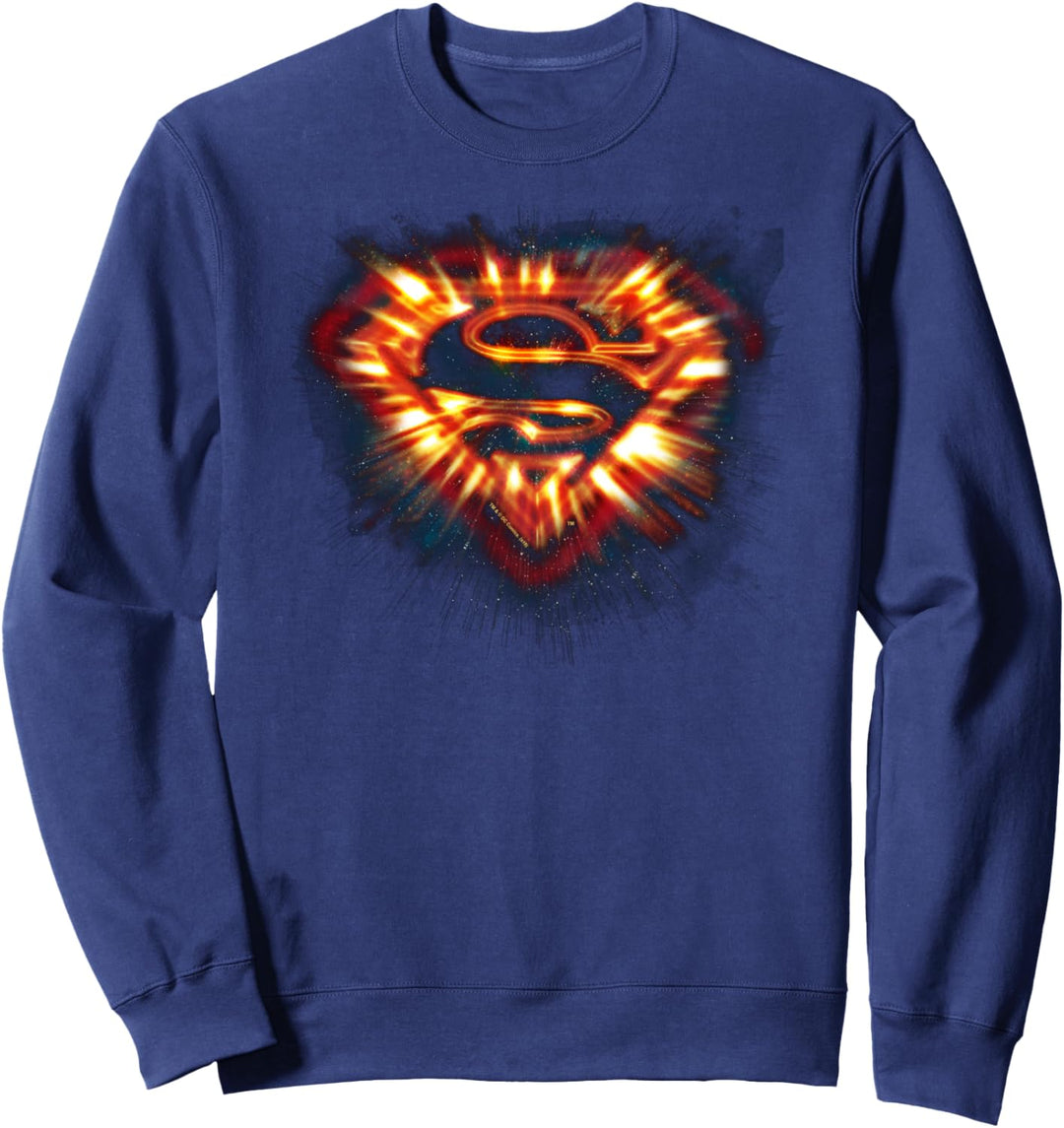 Superman Space Burst Shield Sweatshirt