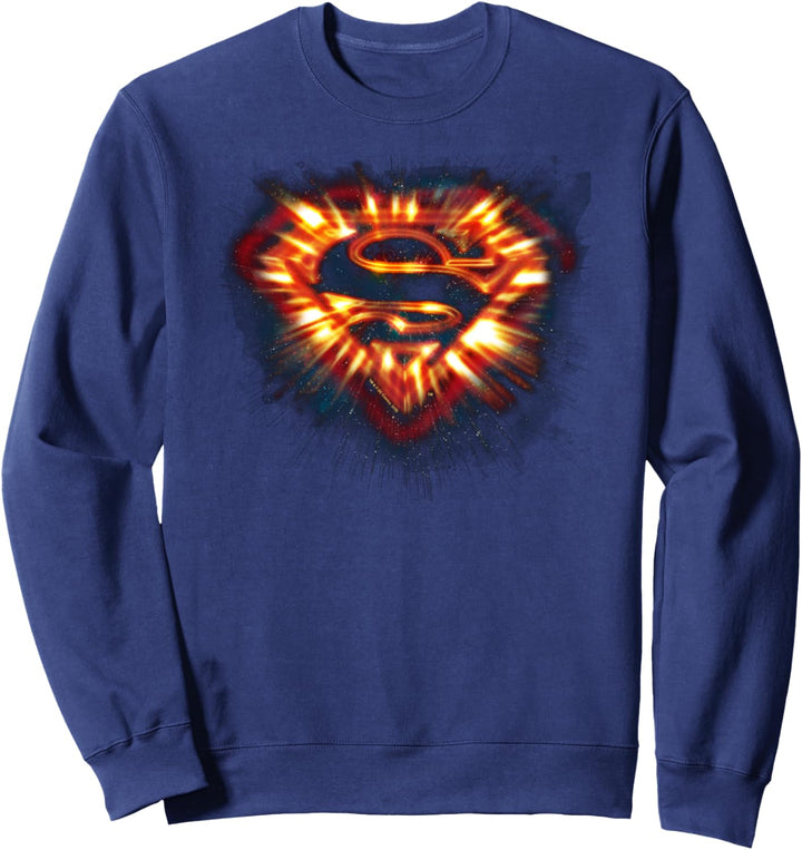 Superman Space Burst Shield Sweatshirt