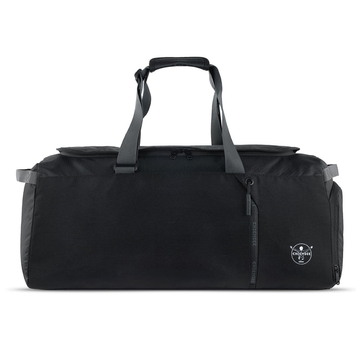 Chiemsee Jumper Sport- und Reisetasche “Free” - Weekender aus recyceltem PET in schwarz