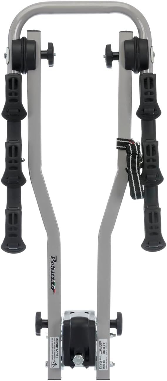 Peruzzo Arezzo Fahrradträger für 3 Fahrräder, Silber/Schwarz