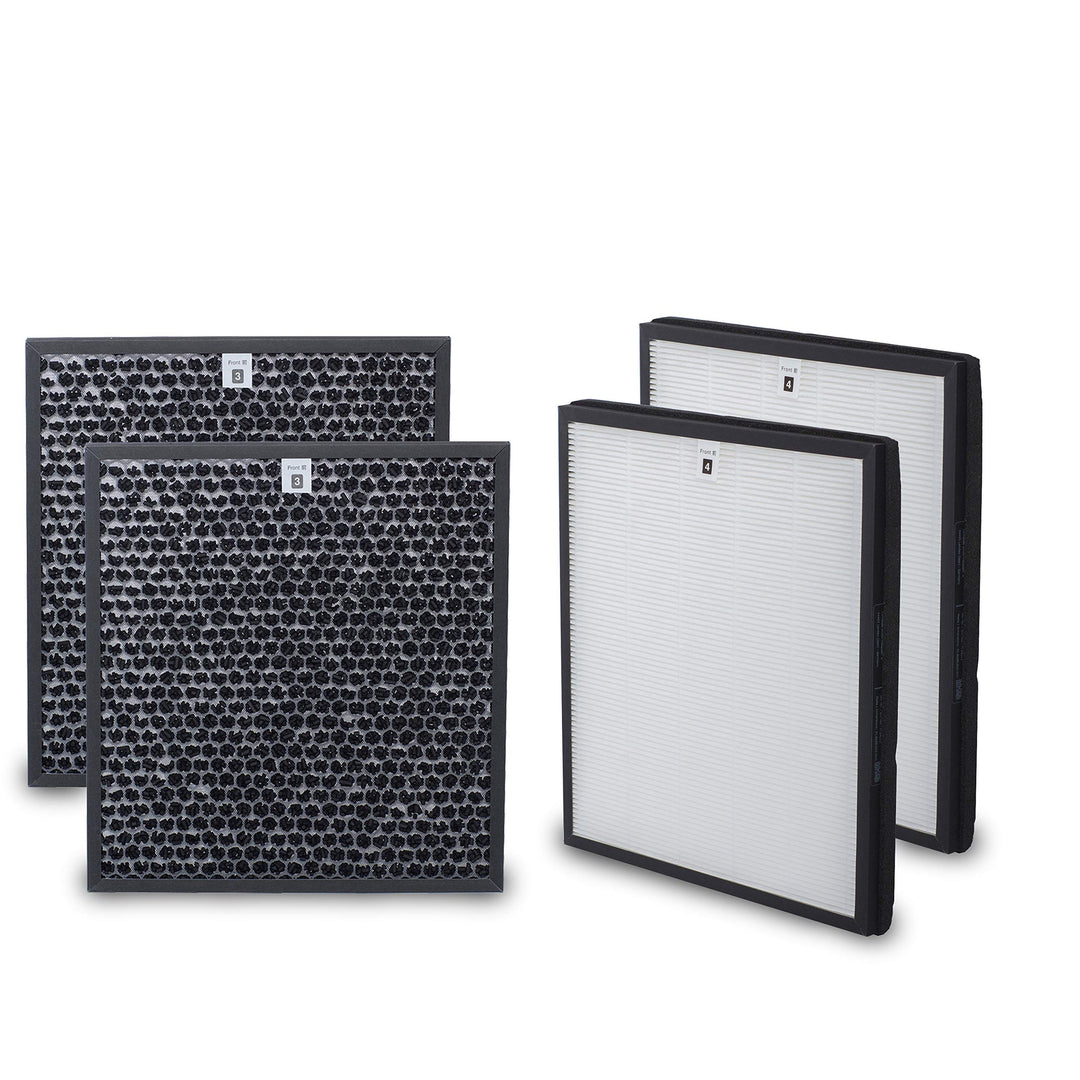 Comedes Ersatzfilterset kompatibel mit Philips AC4012/10 Luftreiniger | HEPA und Aktivkohle Filter |