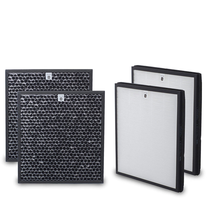 Comedes Ersatzfilterset kompatibel mit Philips AC4012/10 Luftreiniger | HEPA und Aktivkohle Filter |