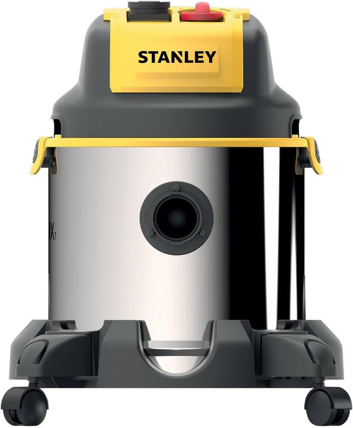 Stanley Nass und Trockensauger SXVC20XTE (1400 W, 20 l) Steel 20 l - Power Tool Socket, Steel 20 l -