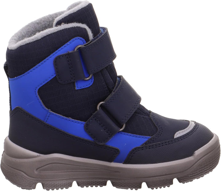 Superfit Jungen Mars Warm Gefütterte Gore-tex Schneestiefel 25 EU Blau Hellgrau 8000, 25 EU Blau Hel