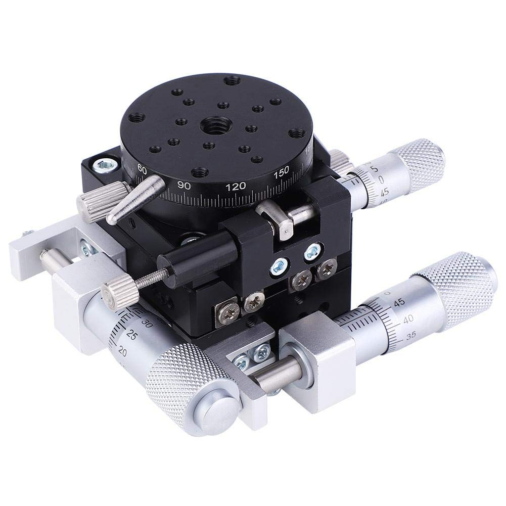 XYR 3-Achsen-Handlinientisch 40x40mm LSP40-LM Trimmplattform Manuell Linientisch-Abstimmschiebetisch