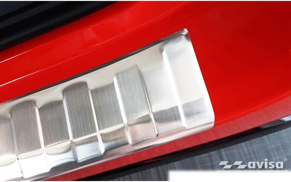 Avisa Edelstahl Heckstossstangenschutz kompatibel mit Toyota Yaris IV HB 5-türer (exkl. GR) 2020- 'R