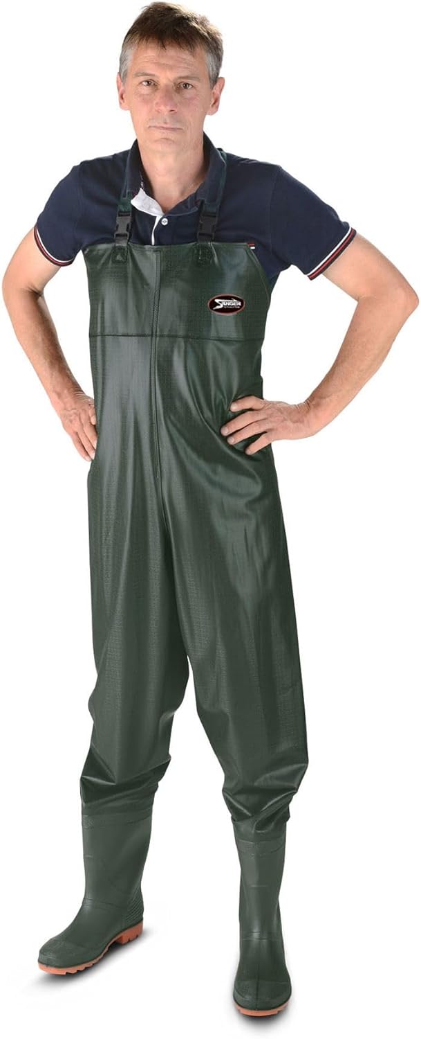 Sänger Specitec Wathose PVC Gr. 45 0150145 Angelhose Anglerhose Teichhose Gartenteichhose