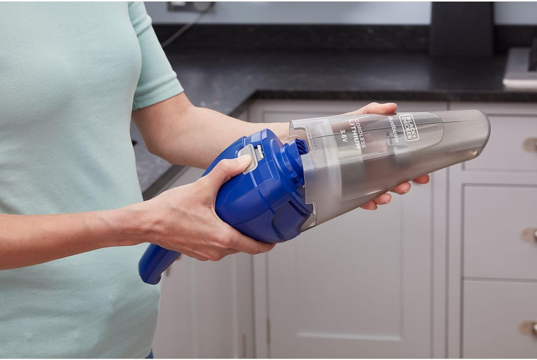 BLACK+DECKER Akku-Handstaubsauger Dustbuster NVC115WA (3.6V Lithium, Handsauger beutellos + kabellos