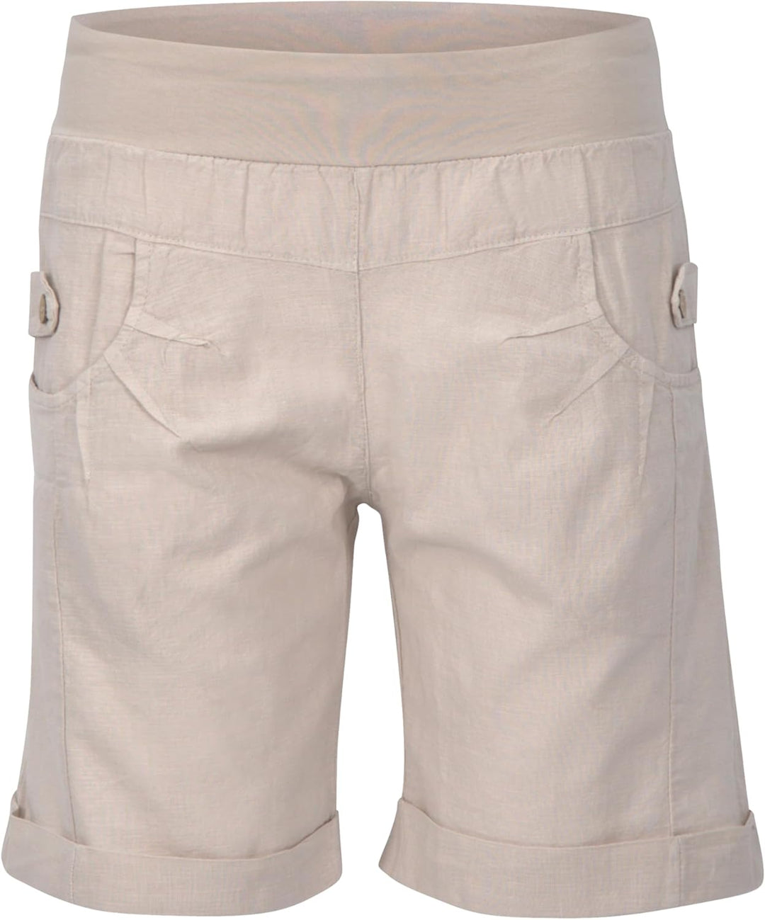 Malito Damen Bermuda aus Leinen - lässige Kurze Hose - Shorts für den Strand - leichte Pants - Hotpa