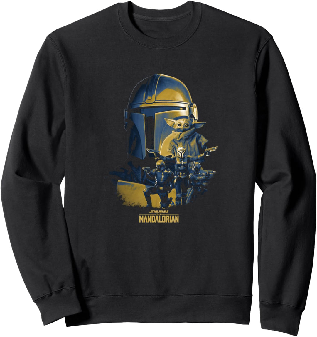 Star Wars: The Mandalorian Group Shot Mashup R23 Sweatshirt