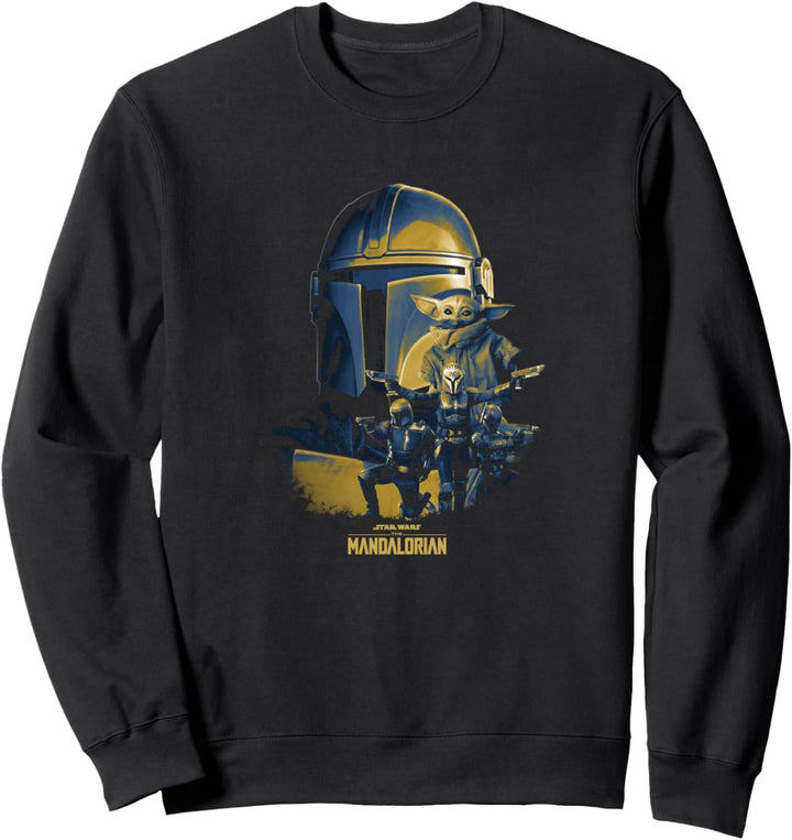 Star Wars: The Mandalorian Group Shot Mashup R23 Sweatshirt