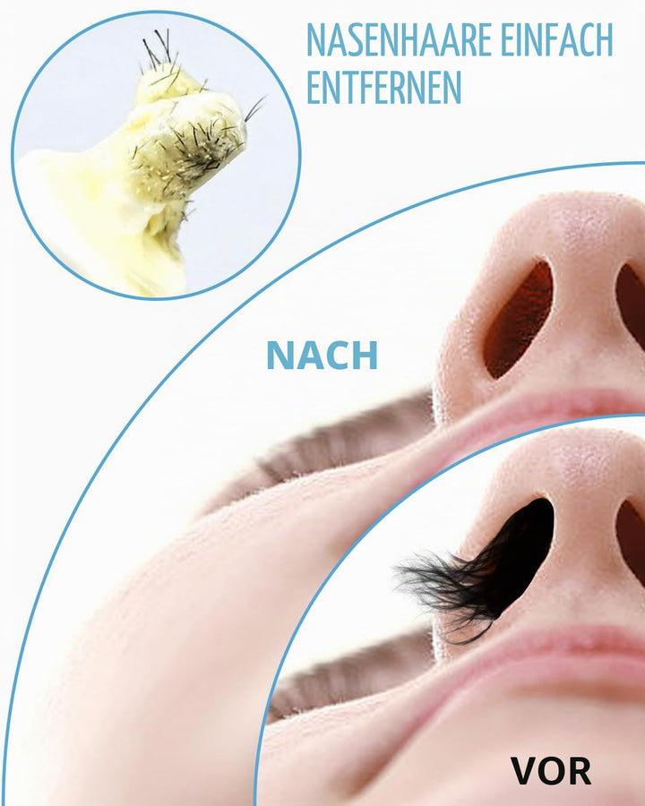 Nose Wax Kits Nasenwachs Set für Männer und Frauen,Nasenhaar Wachs Set,Nasenhaarentfernungswachs 100