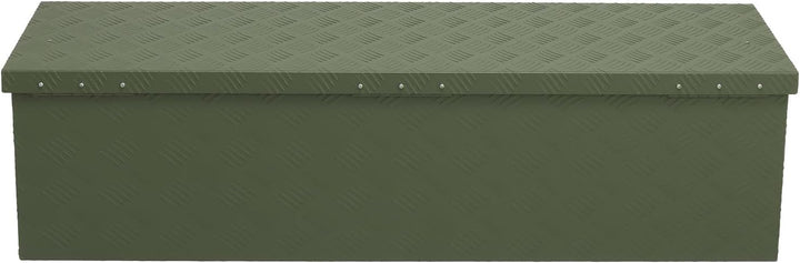 alubox Werkzeugkiste Riffelblech olive ABX-RL120G Aluminium 1,5mm Werkzeugkiste leicht und robust 12
