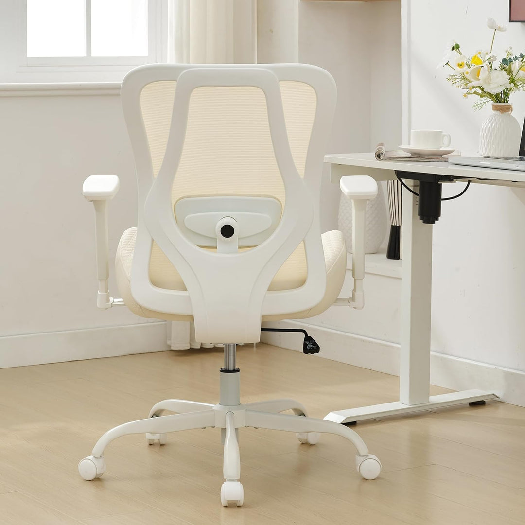 UEV Bürostuhl Ergonomisch bis 230KG, Wippfunktion,Schreibtischstuhl mit Armlehnen, höhenverstellbare