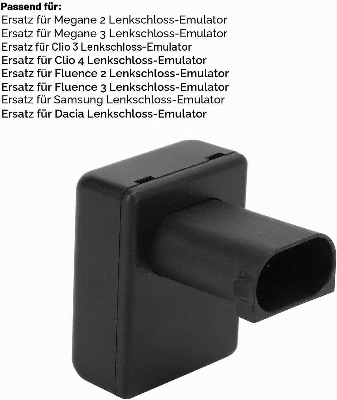 ciciglow Lenkschloss Simulator, Universeller ESL ELV Emulator mit Gutem Ersatz für Megane 2/3, Clio