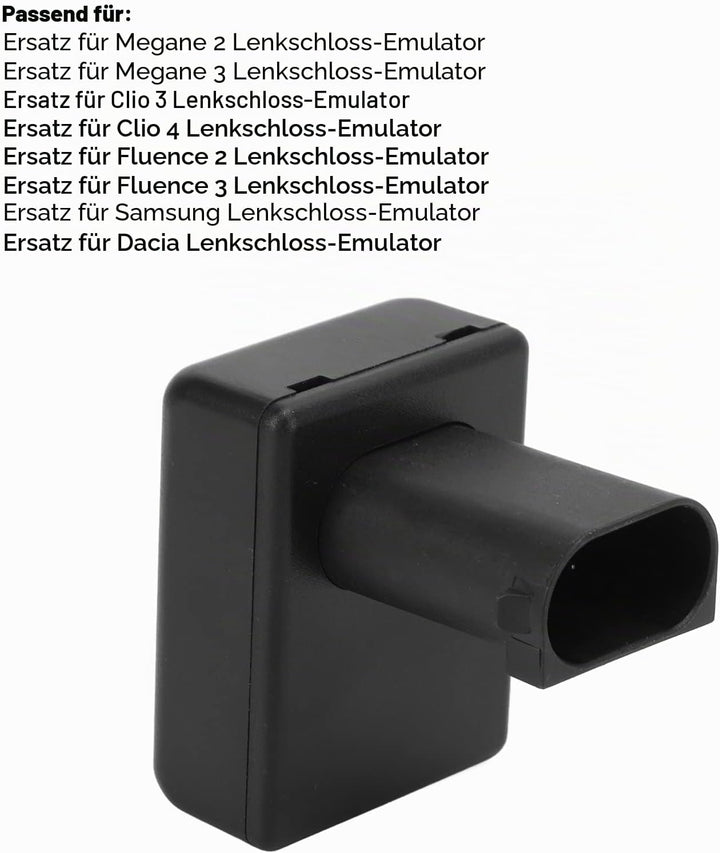 ciciglow Lenkschloss Simulator, Universeller ESL ELV Emulator mit Gutem Ersatz für Megane 2/3, Clio