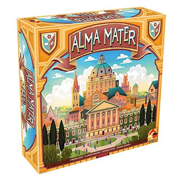 Eggertspiele | Alma Mater (Auflage 2022) | Expertenspiel | Strategiespiel | 2-4 Spieler | Ab 12+ Jah