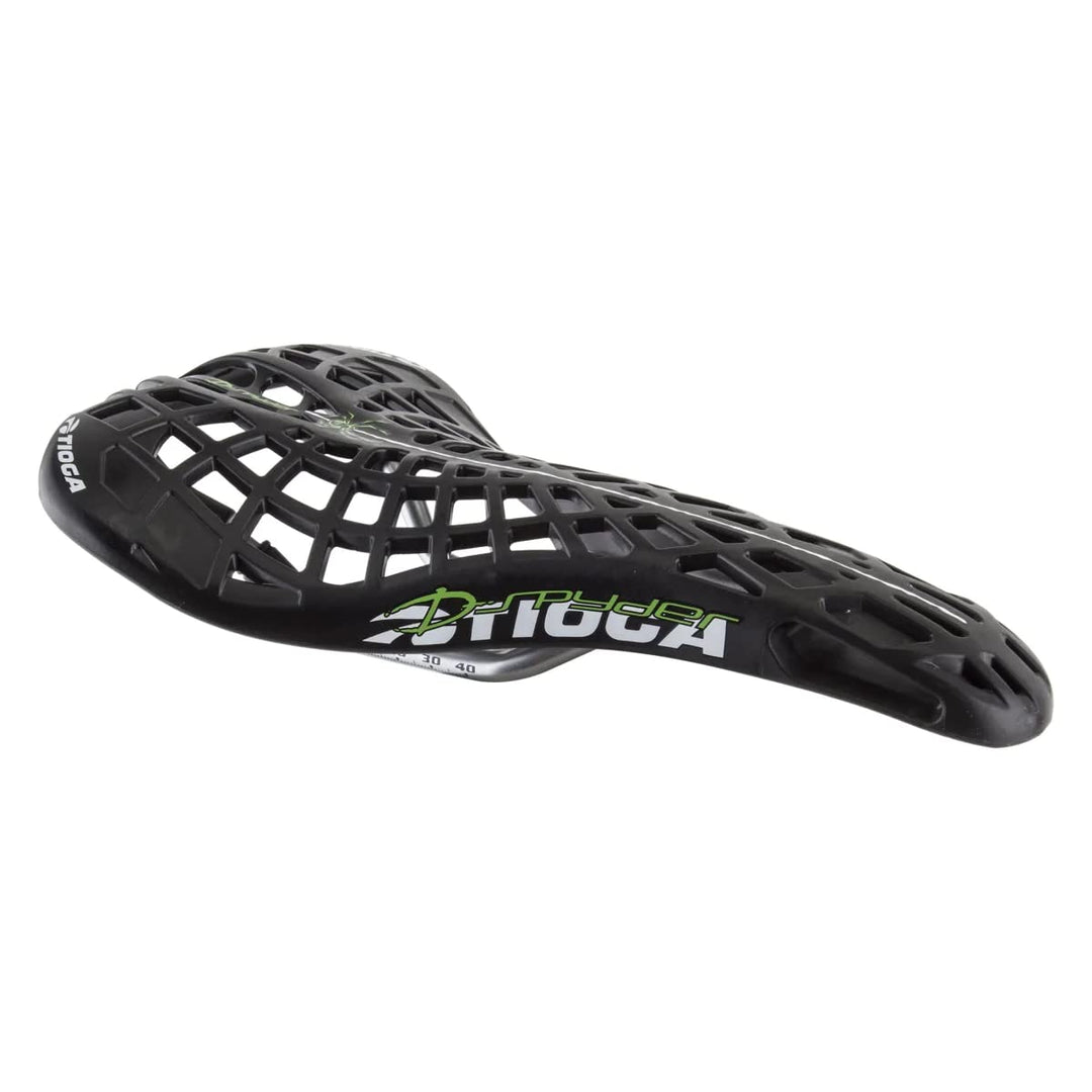 TIOGA BMX d-Spyder Original Sattel Unisex Erwachsene, schwarz