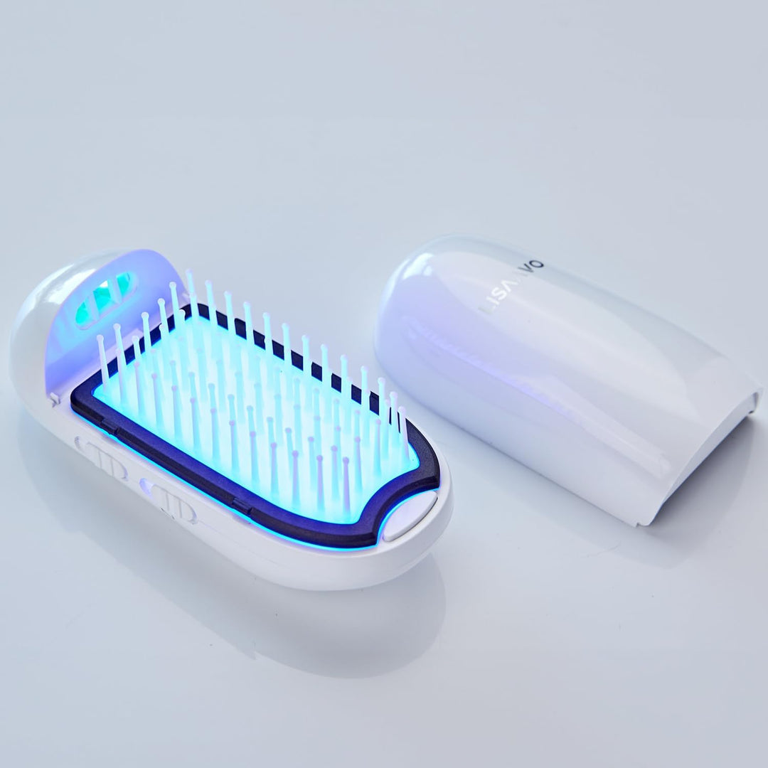 3 PAGEN® Mini Haarbürste kabellos – Negative Ionen Technologie – Antistatische Entwirrbürste &amp; Glätt