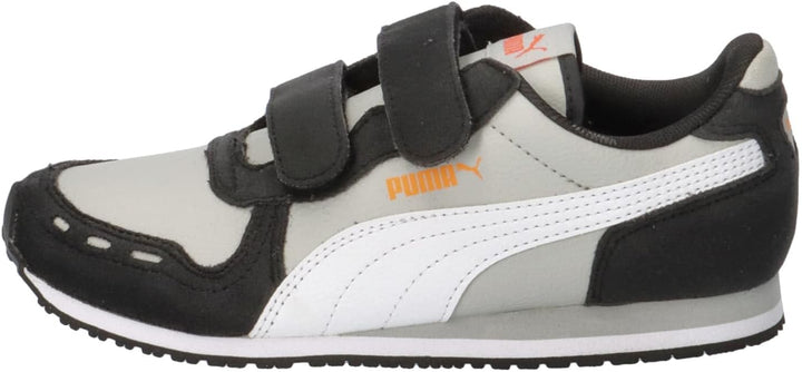 PUMA Unisex Kinder Cabana Racer Sl 20 V Ps Sneaker, Ash Gray Puma White Puma Black