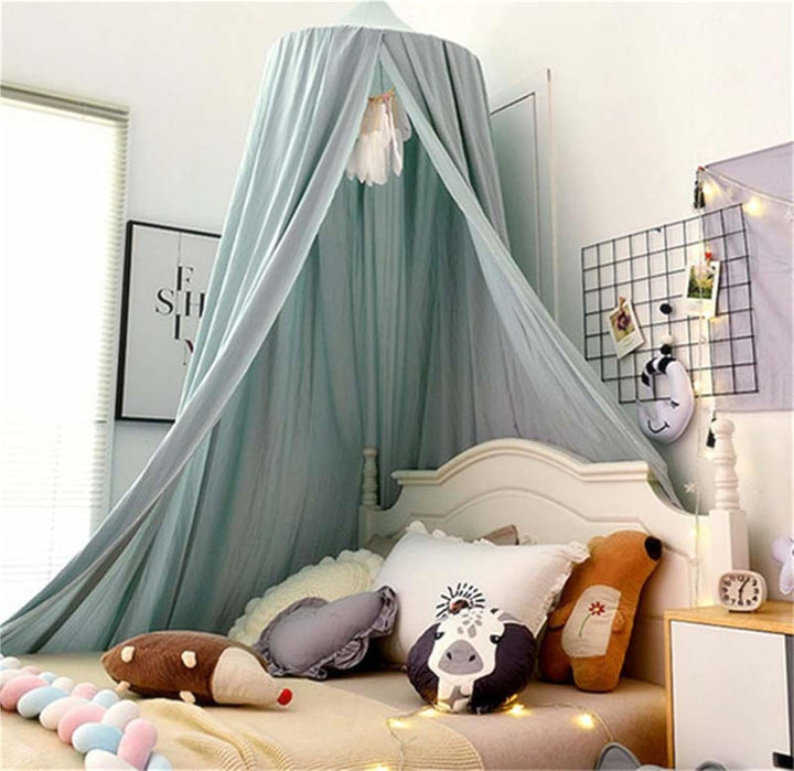 RAILONCH Betthimmel Babybett, Kinder Moskitonetz Spitze Baldachin, Mädchen Prinzessin Himmelbett Bet