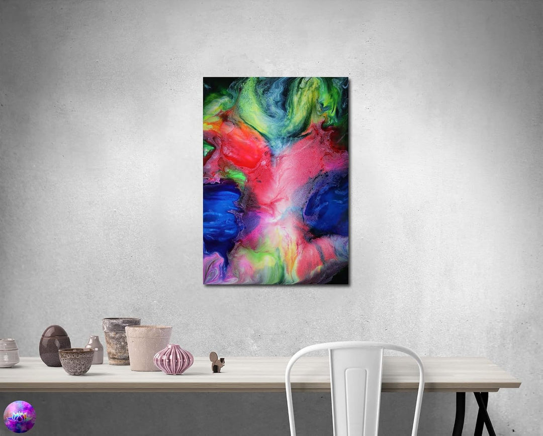Original Gemälde Abstrakte Malerei - moderne hochglanz Wandbilder - Resin Art Kunst Bild Harz Unikat