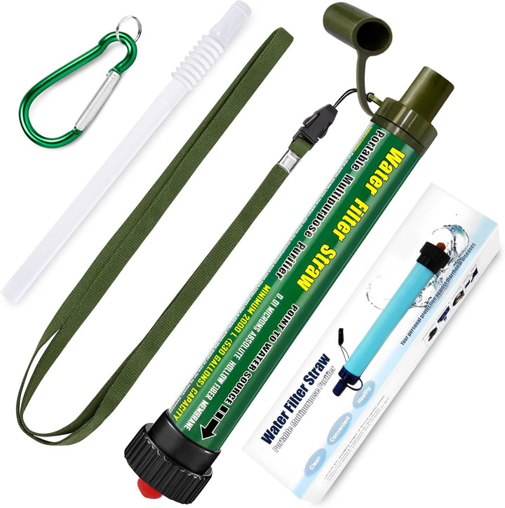 Wasserfilter Outdoor 2000L Mini Tragbarer Camping Wasseraufbereitung Entfernt 99.99% Bakterien Filte