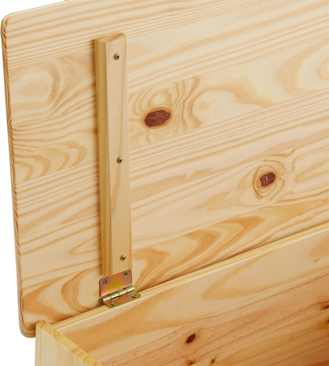 IDIMEX Spielzeugtruhe Hannah, praktische Aufbewahrungsbox aus massiver Kiefer in Natur, schöne Spiel