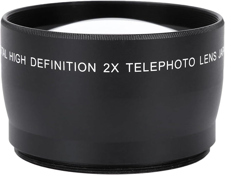 Teleobjektiv 58 Mm 2-fache Vergrösserung Universal-Telekonverter Teleobjektiv für Kamerazubehör