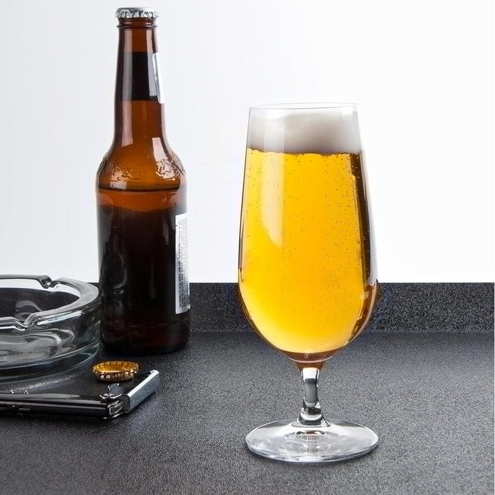 Stölzle Lausitz Biergläser Grand Cuvée / 6er Set Pils Gläser 0,3 Liter/Biertulpe stossfest/Bierglas