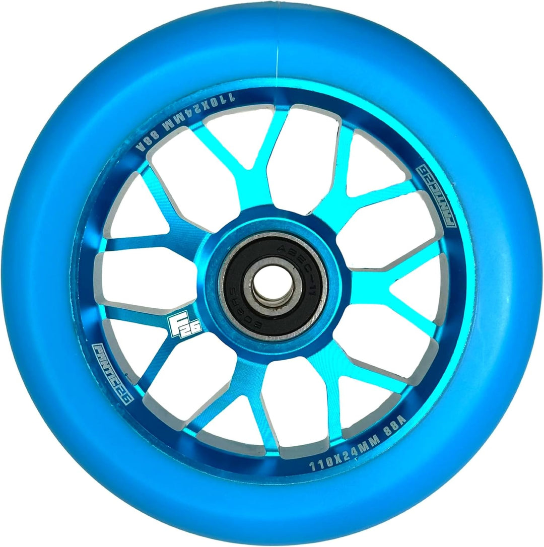 Fantic26 Spy7 Stunt Scooter Rolle I Trick I Tret I Kinder I Roller I Wheel I 110mm I ABEC 11 I Schne