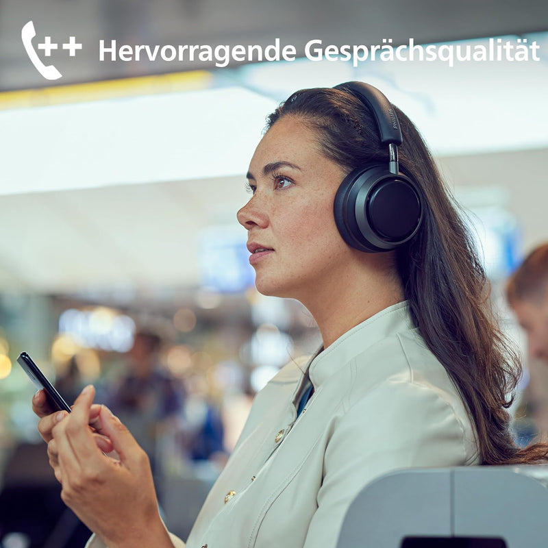 Philips Audio Fidelio L4 Noise Cancelling Over-Ear Wireless Bluetooth Kopfhörer - Hervorragende Gesp