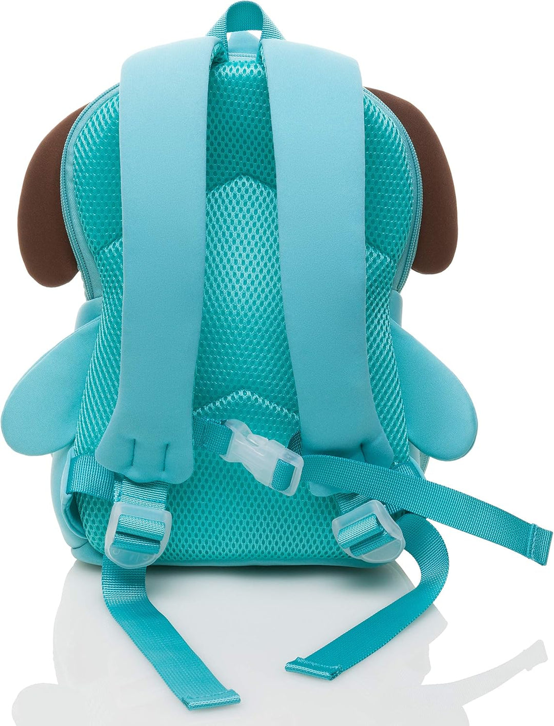Pandana Kleiner Kinderrucksack Hubert Hund mit Brustgurt für Jungen und Mädchen im Kindergarten oder