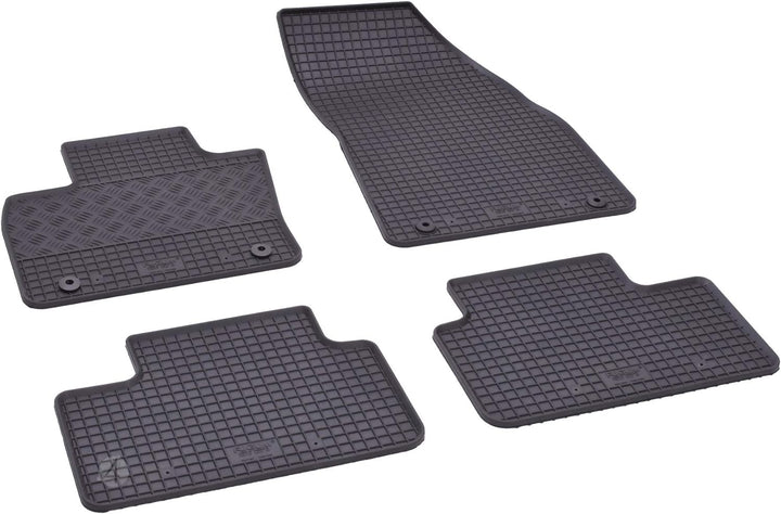 Passgenaue Kofferraumwanne und Gummifussmatten geeignet für Volvo XC40 ab 2018 + Gurtschoner