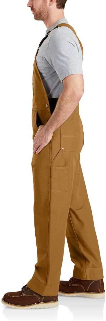 Carhartt Herren Latzhose 30W / 30L Carhartt Braun, 30W / 30L Carhartt Braun