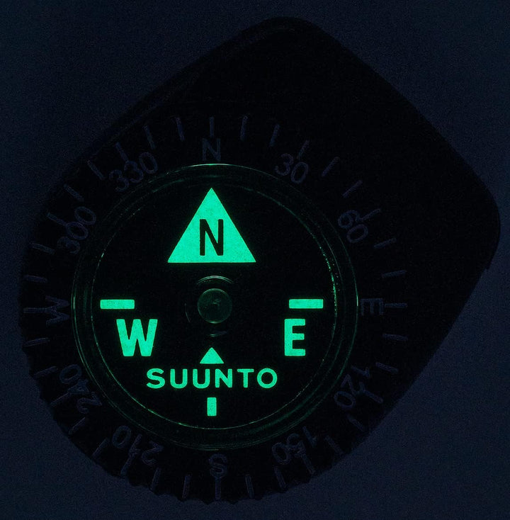 Suunto Kompass MB-6 Nördliche Ausrichtung Bundle mit Kompass Clipper L/B, Nördliche Ausrichtung Bund
