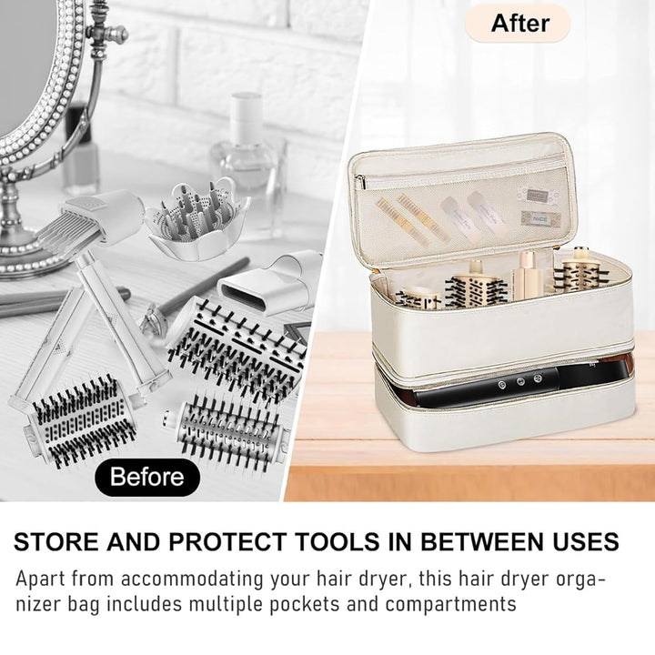 Haartrocknerbeutel Doppelschichtige Reise Hai Haartrockner Hülle wasserdichte Reisebeutel für Haartr